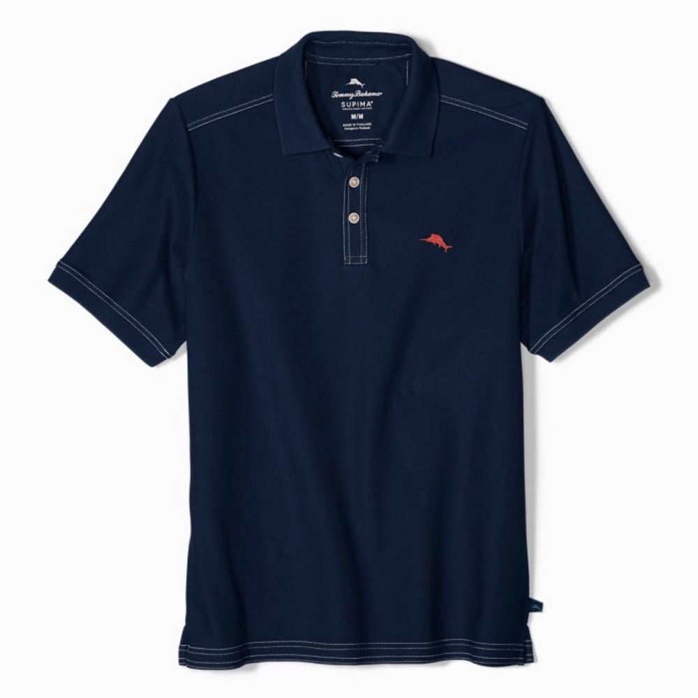 Tommy Bahama Men's Navy Polo Shirt